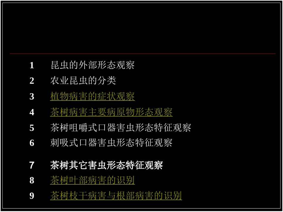 茶专《茶树病虫害防治》实验课件_第2页