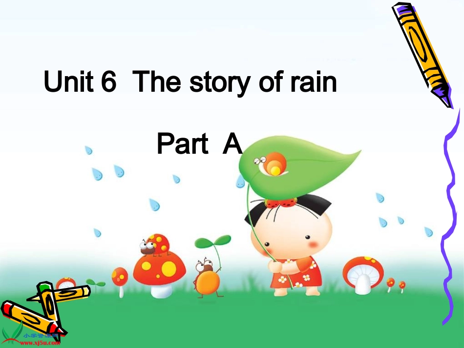 （人教PEP）六年级英语上册课件Unit6PartA_第1页