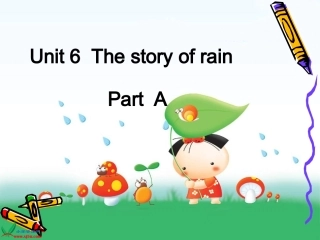 （人教PEP）六年级英语上册课件Unit6PartA