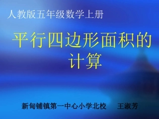 平行四边形面积 (3)