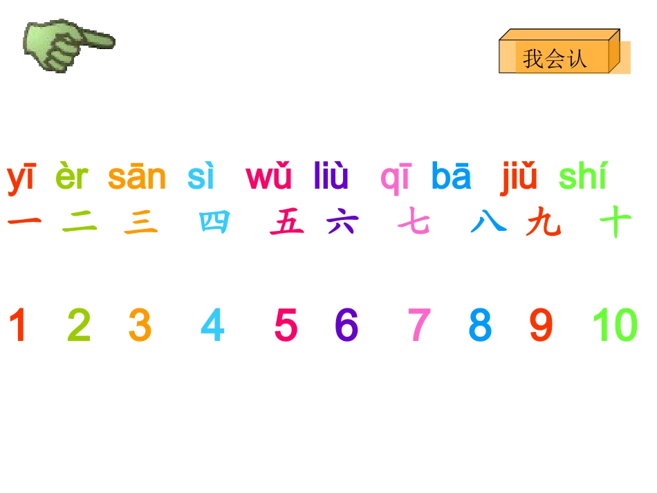 《一去二三里》多媒体课件(人教版一年级上册识字一)_第1页
