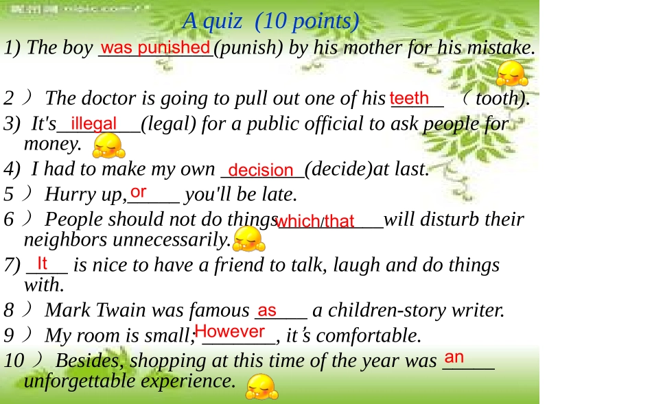 高考英语语法填空_第3页