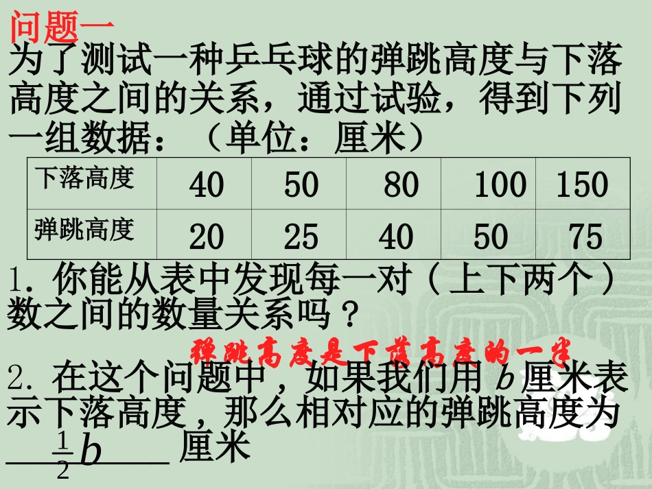 华东师大版七年级数学311用字母表示数_第2页