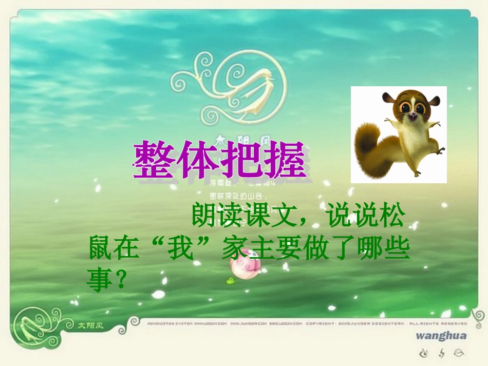 《跑进家来的松鼠课》教学课件2_第3页