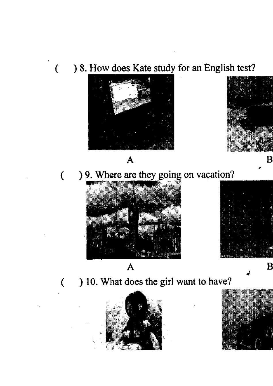 安庆市2012-2013学年度第一学期期末教学质量调研检测九年级英语试题_第3页