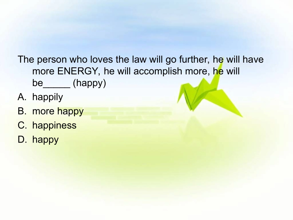 考新题型－－语法填空解题技巧探讨2_第2页