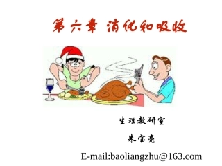 第六章消化与吸收