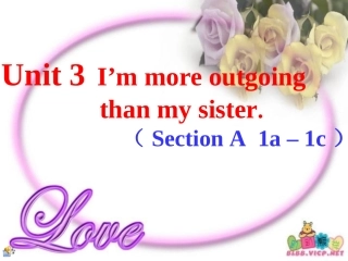 新目标英语八上unit3sectionA(1a-1c)