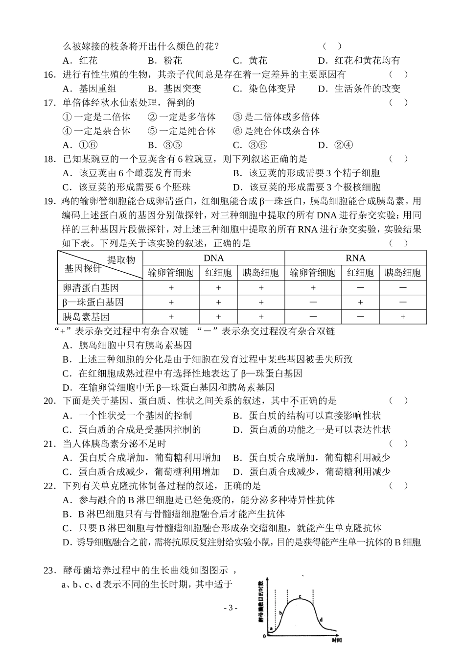 2015高三年级1月月考_第3页