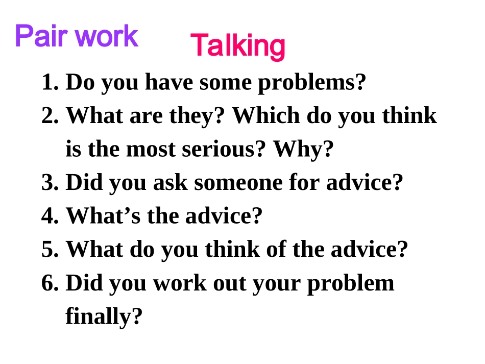 新目标Go+for+it版++八年级下++Unit+4+Why+don’t+you+talk+to+your+parents_++Section+A+P2（共35张PPT）_第3页