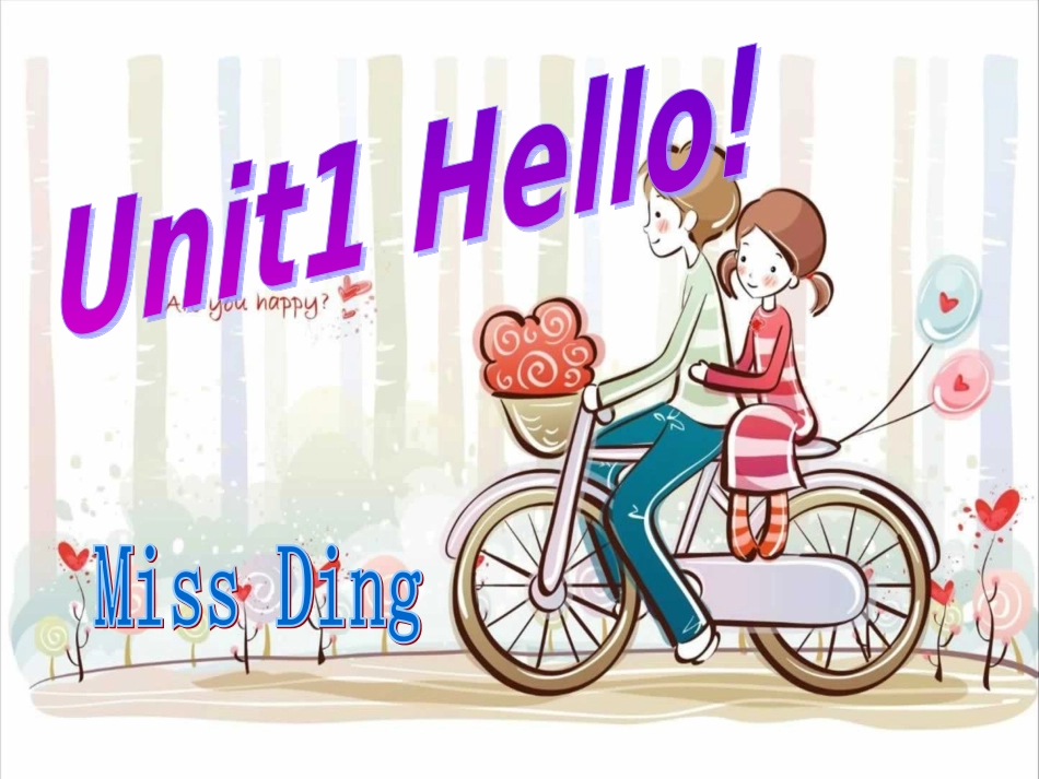 2012新版PEP三年级英语上册Unit1第5课时_第1页