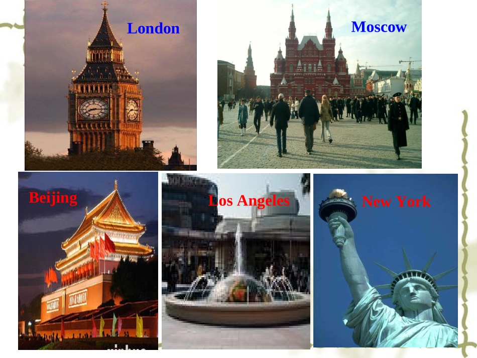 外研版七年级上M9PeopleandplacesUnit2课件_第3页