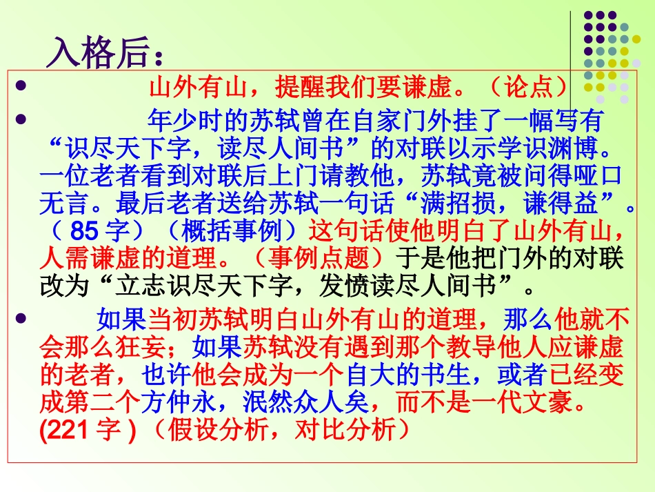 片段作文入格训练课件carla_第3页