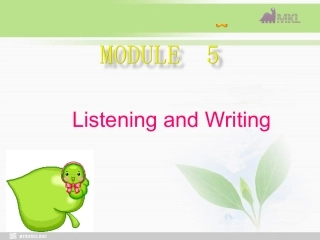 高中英语Module5listendingandwriting课件外研版必修1