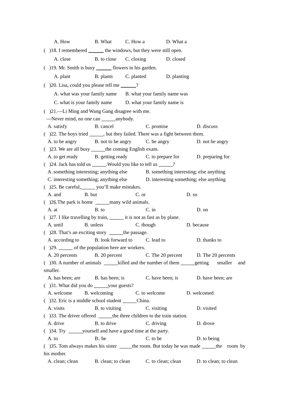 九年级unit8练习题_第2页