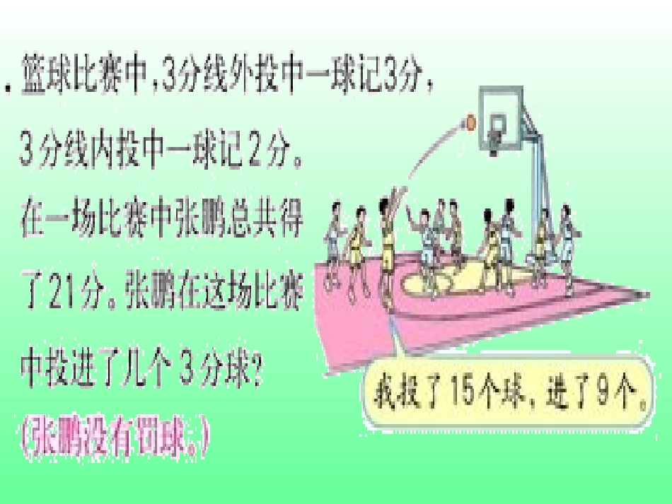 人教版六年级数学上册第七单元第二课时_鸡兔同笼练习课_第3页