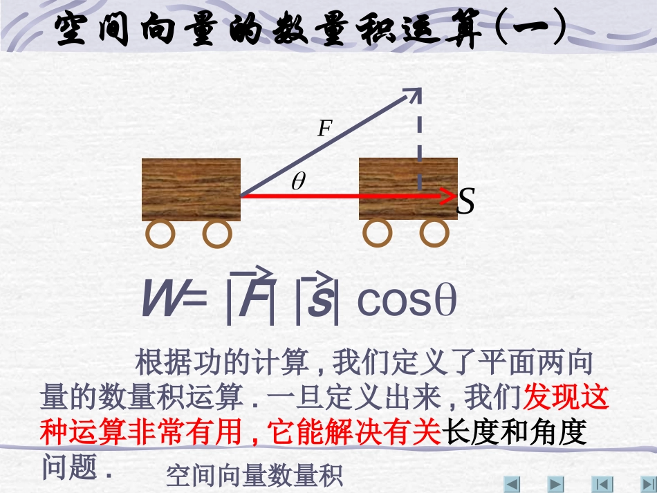 【数学】313《空间向量的数量积运算(一)》课件（新人教A版选修2-1）_第2页