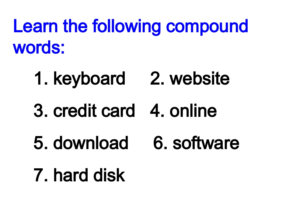 高一英语上册Module_6_The_Internet_and_Telecommunications课件_第3页