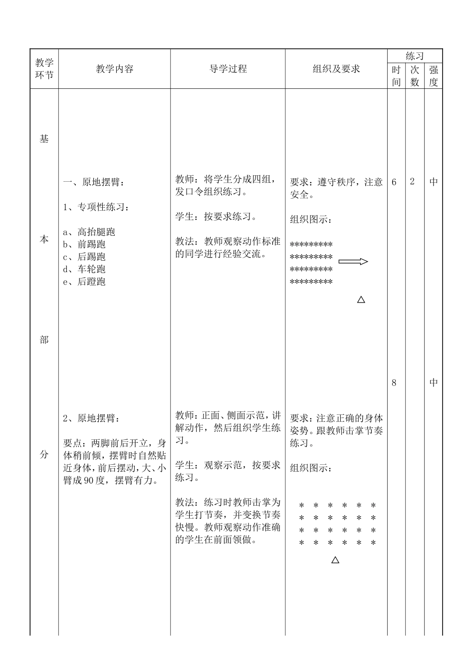 原地摆臂快速跑_第2页