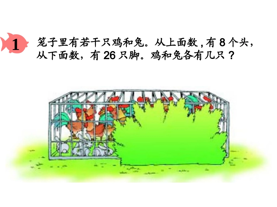 鸡兔同笼问题——程华云_第3页