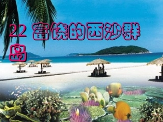 《富饶的西沙群岛》 (3)