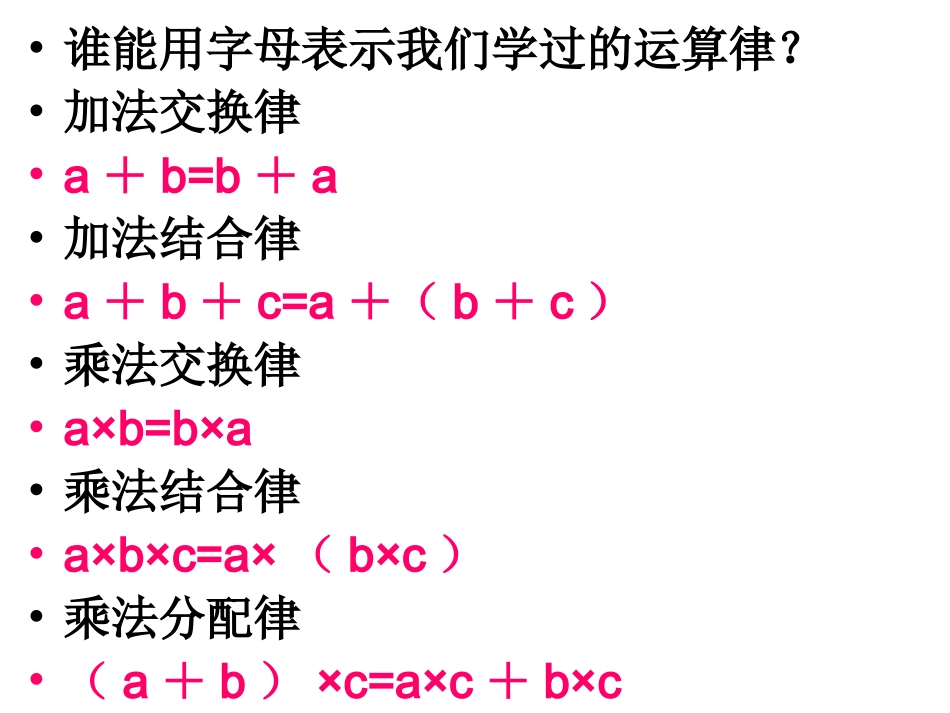 总复习《式与方程1》_第3页