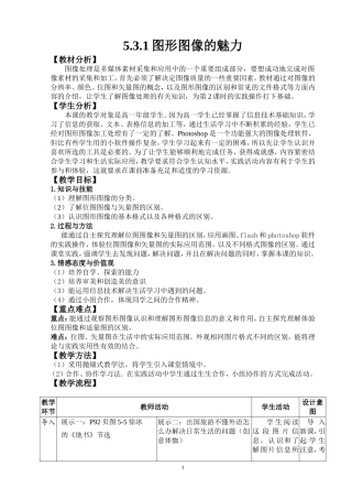 图形图像的教学魅力教学设计