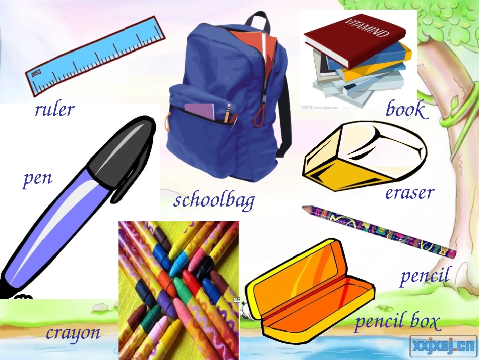 小学四年级U2Myschoolbag-Let’slearnA_第3页