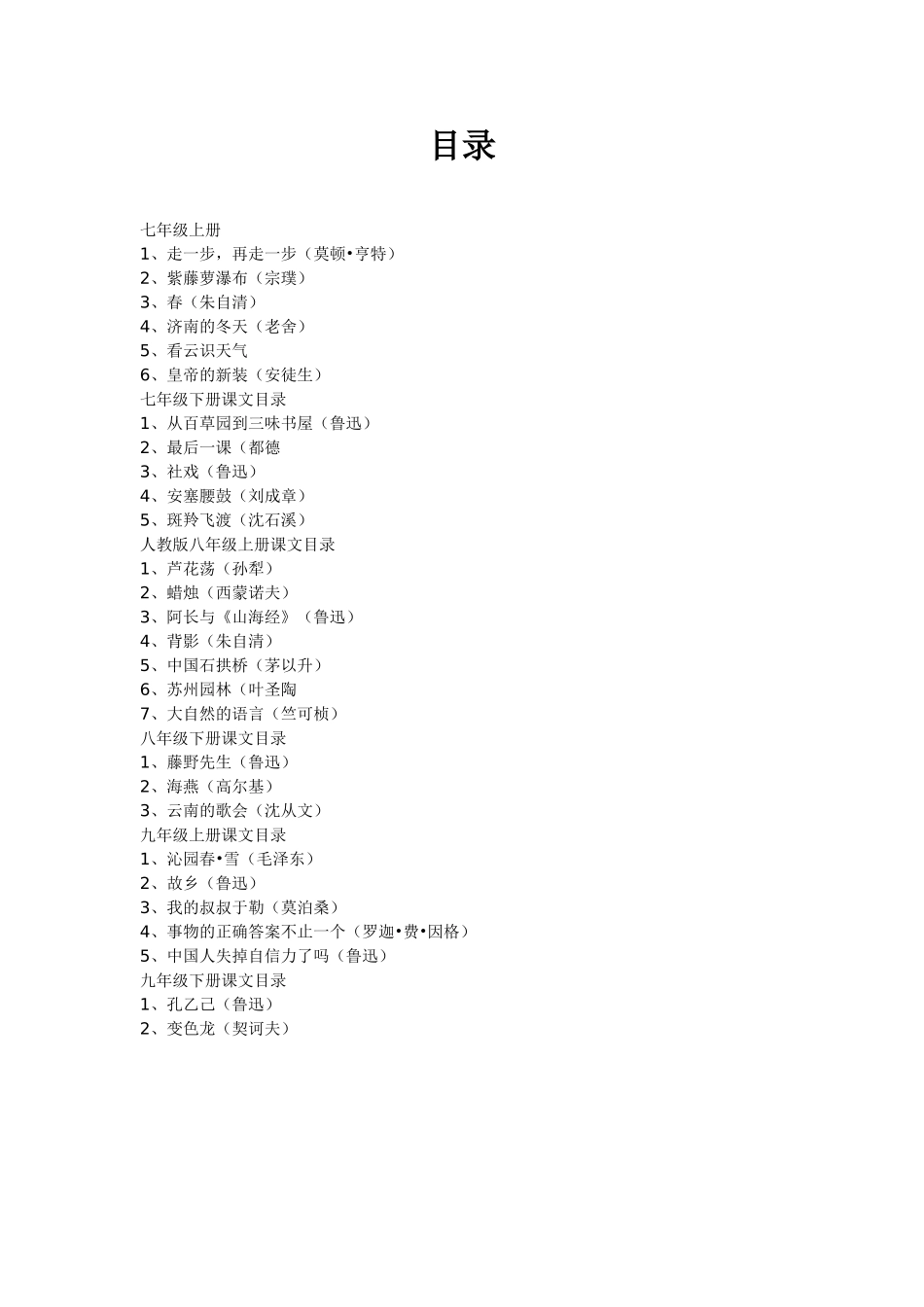 初中语文重点课文说课稿全集_第1页