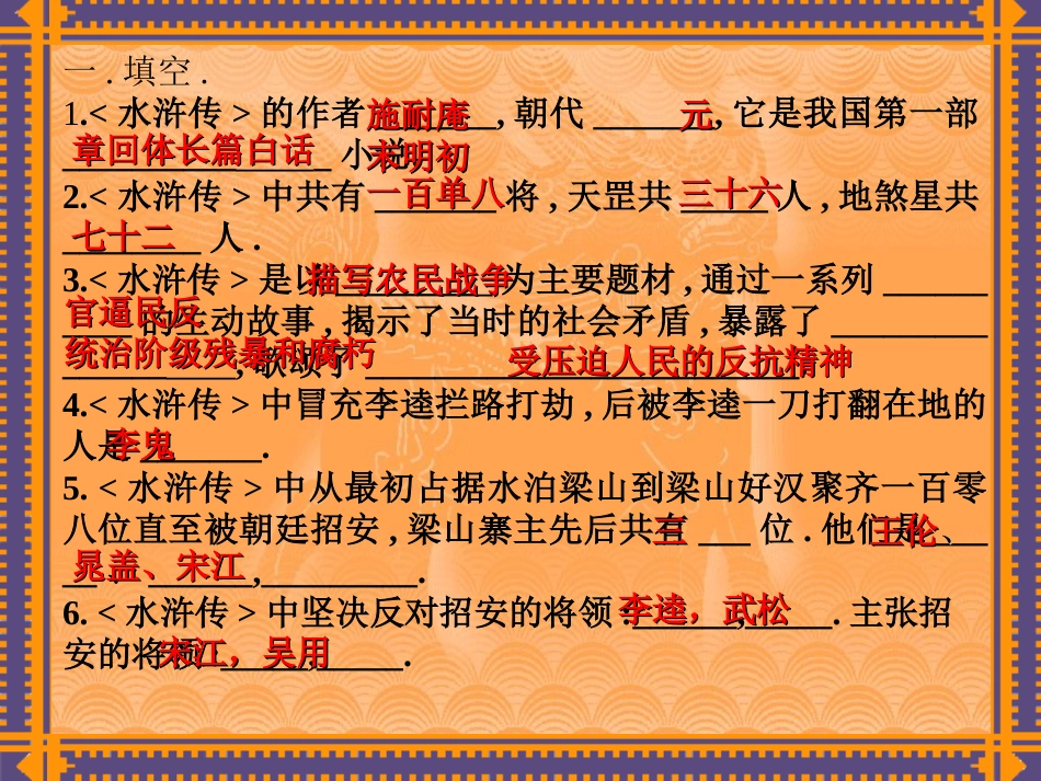 四大名著知识_第2页