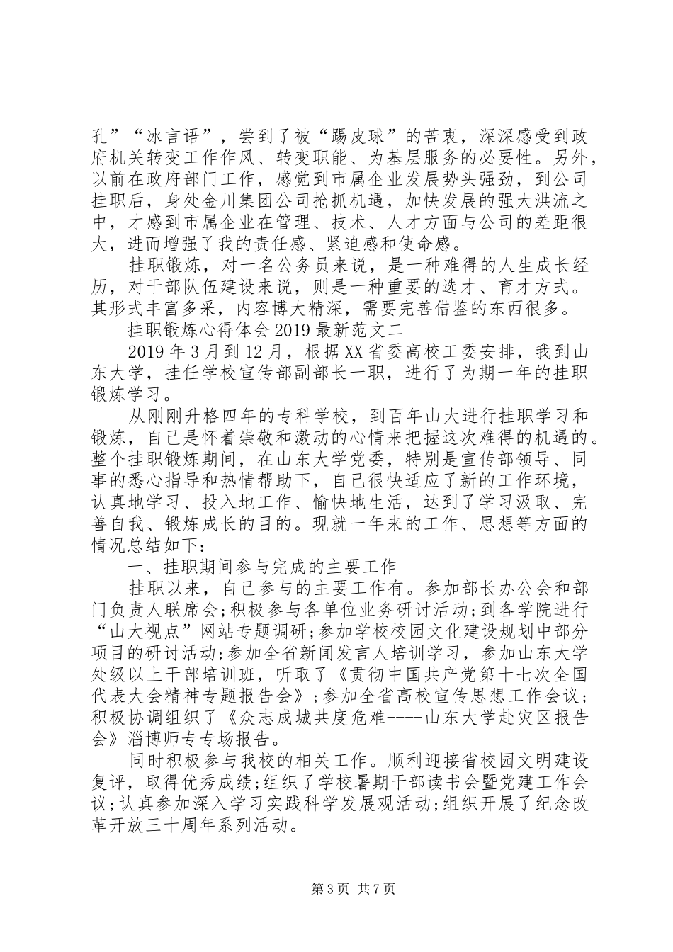 挂职锻炼心得体会20XX年最新_第3页