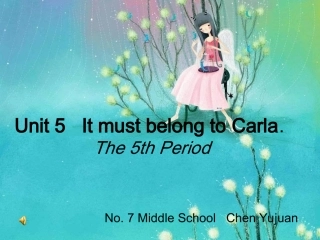 九年级英语Unit5Period5课件