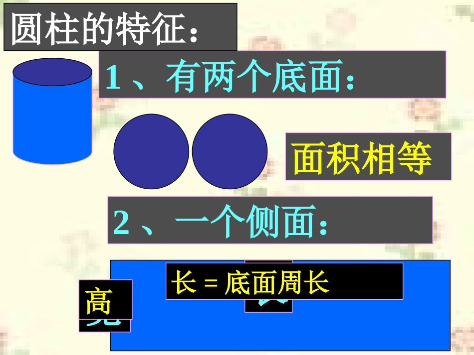 圆柱与圆锥的整理复习[1]_第2页