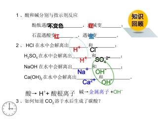 酸碱中和反应上课用