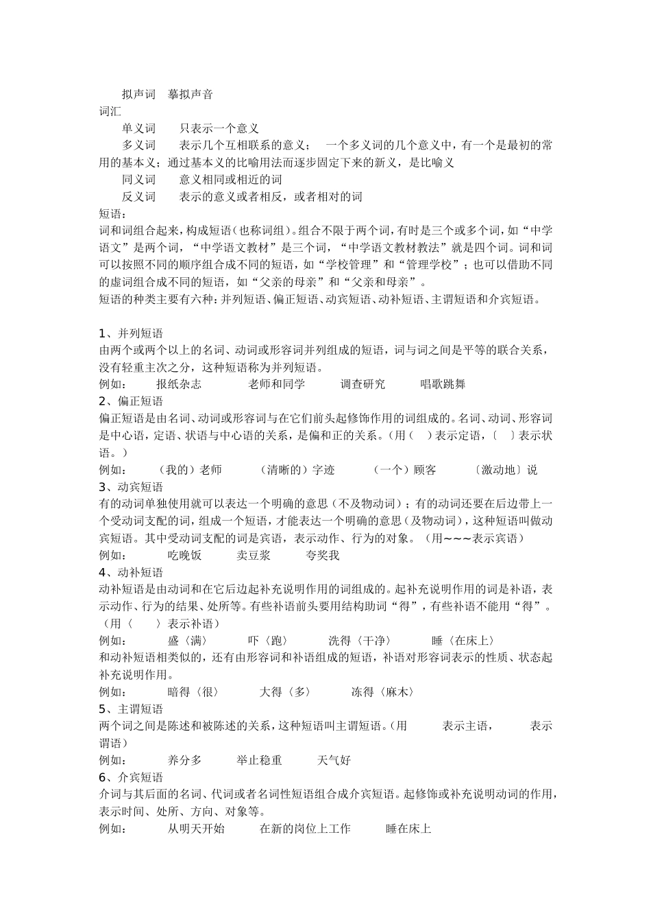 初中语法知识大全_第2页