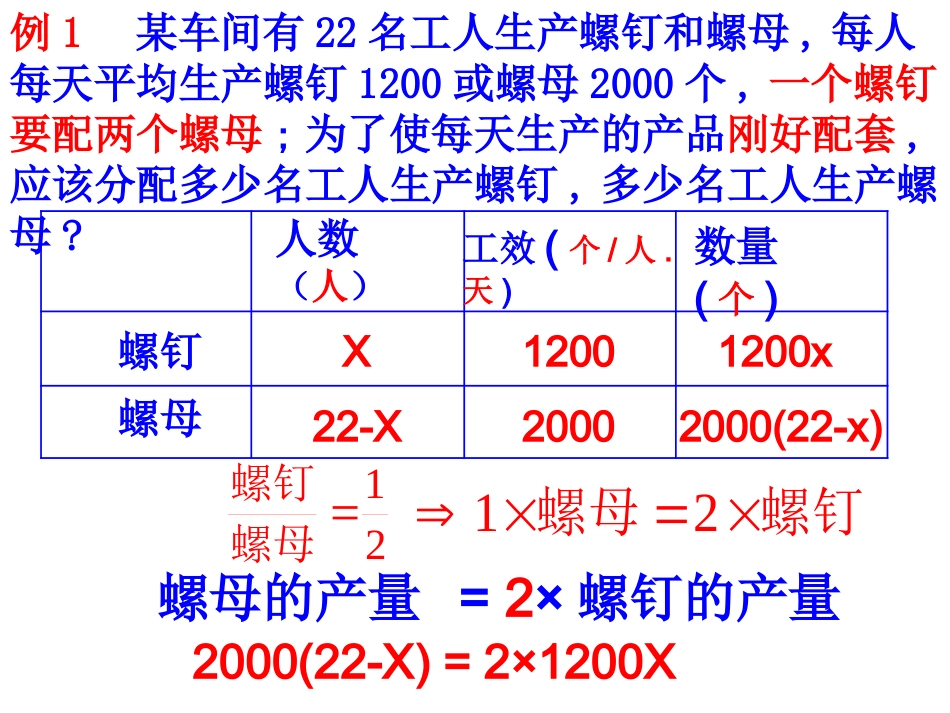 实际问题与一元一次方程——调配问题_第2页