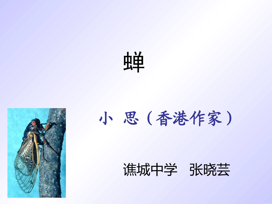 《短文两篇·蝉》_第2页