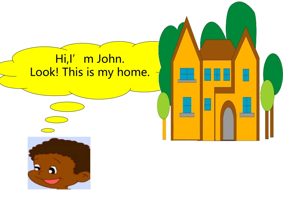 PEP小学英语四年级上册_Unit4_my_home_part_B_let's_talk_第3页