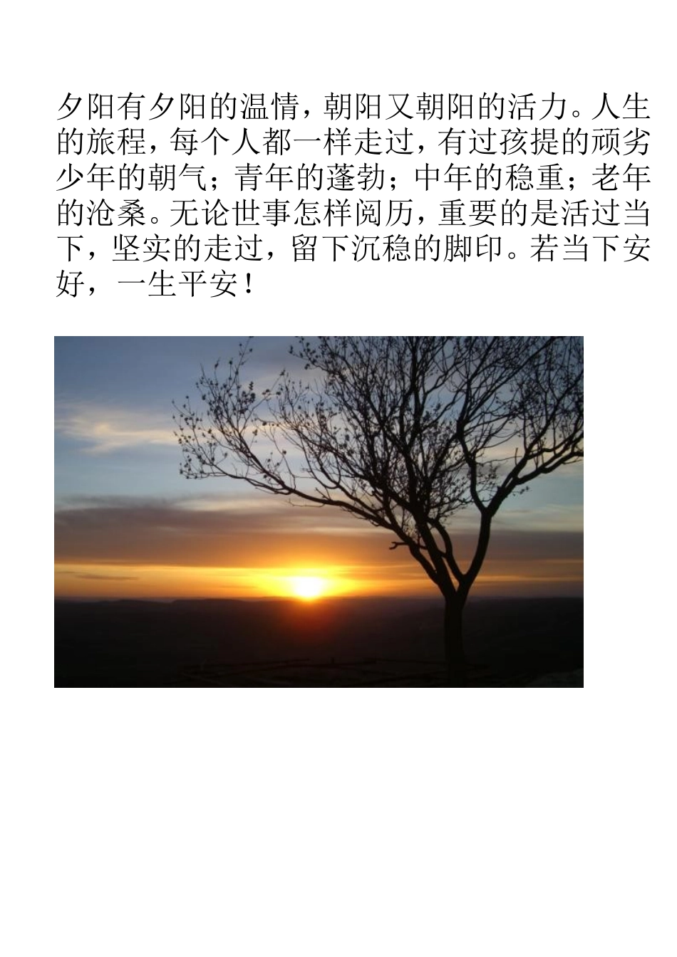 夕阳有夕阳的温情_第1页