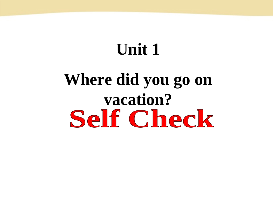 人教版八年级上册英语Unit1__Self__Check_第2页