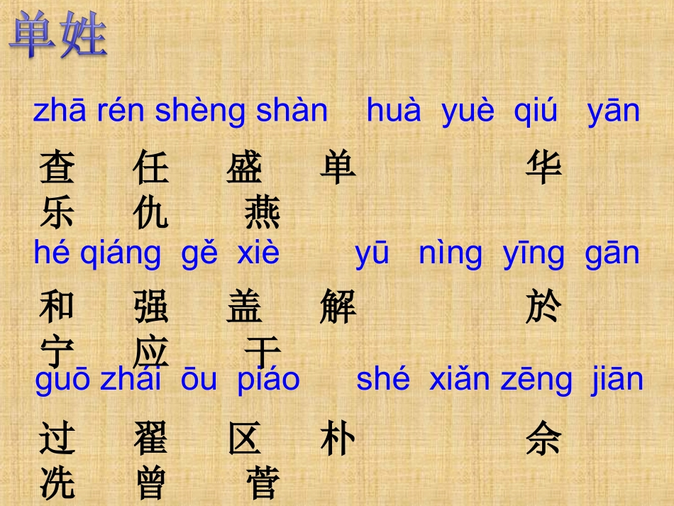 说名道姓-语文综合实践活动_第2页