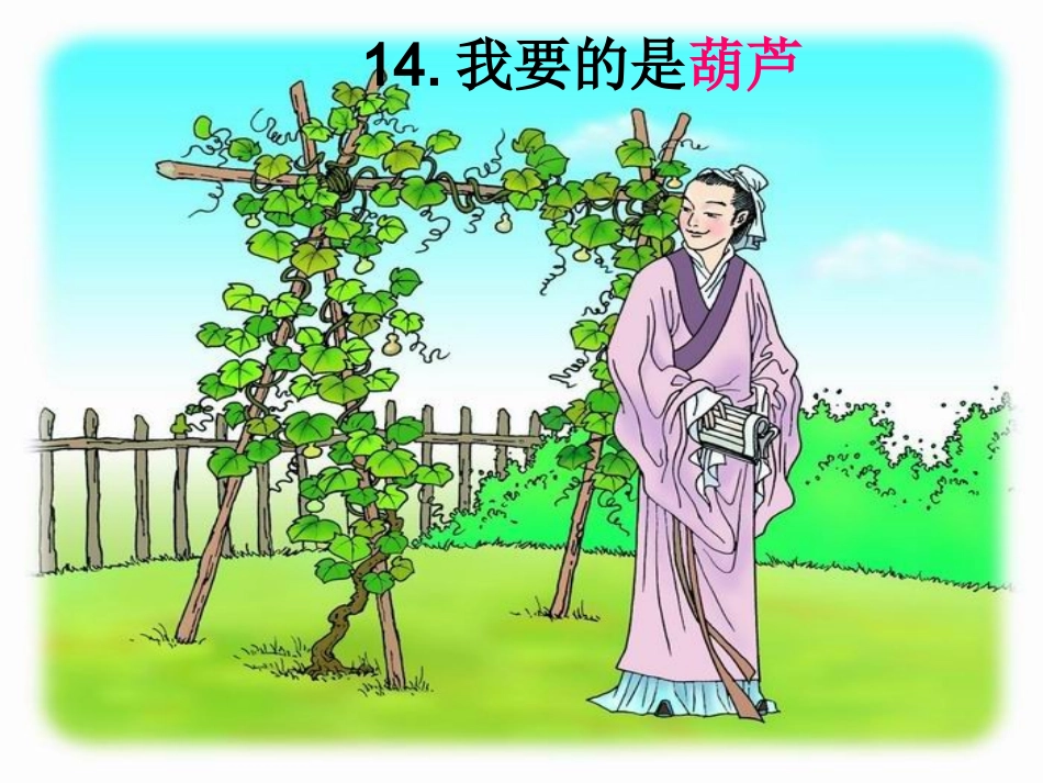 我要的是葫芦 _第1页