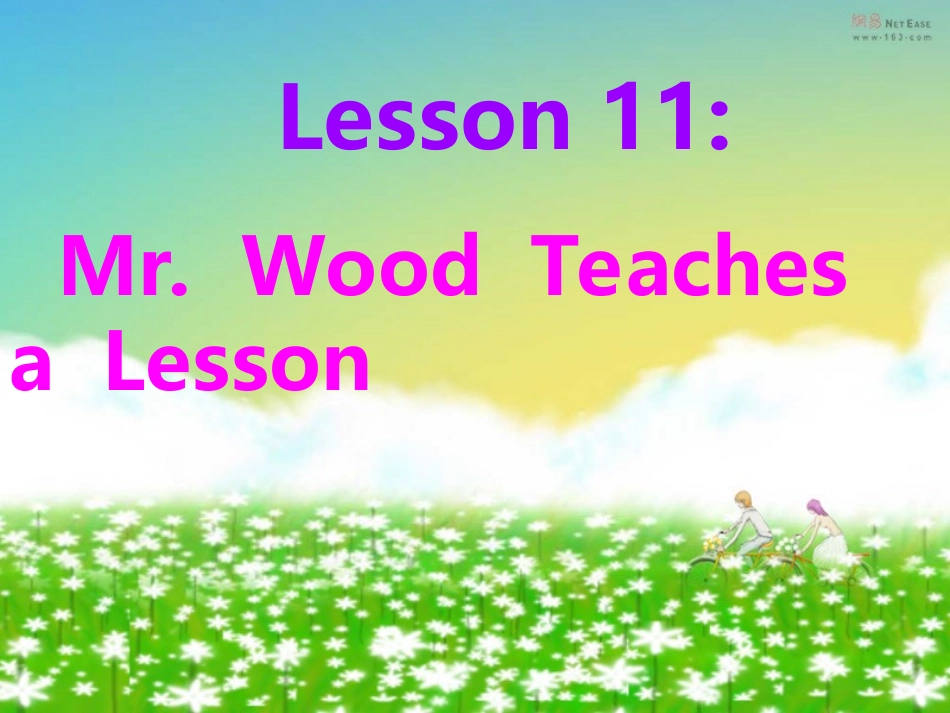 六年级英语上册课件(冀教版)：_Unit2_Lesson11(5)_第1页