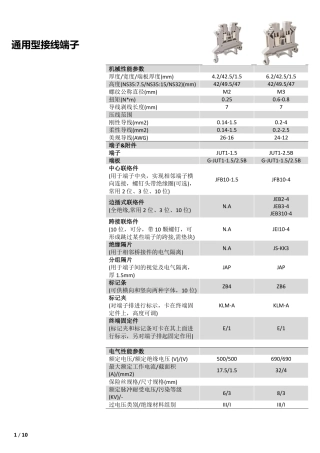 尤提乐导轨式接线端子1