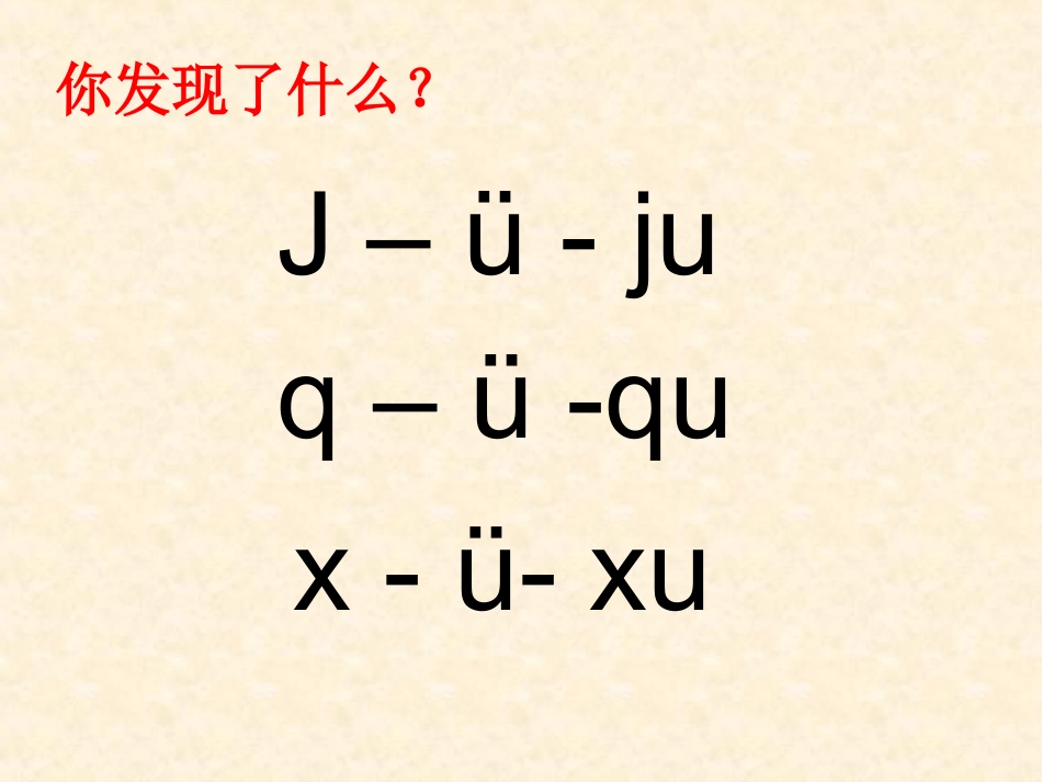 小学一年级上册语文汉语拼音jqx课件PPT2_第3页