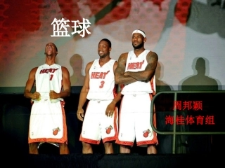 简单的篮球课件