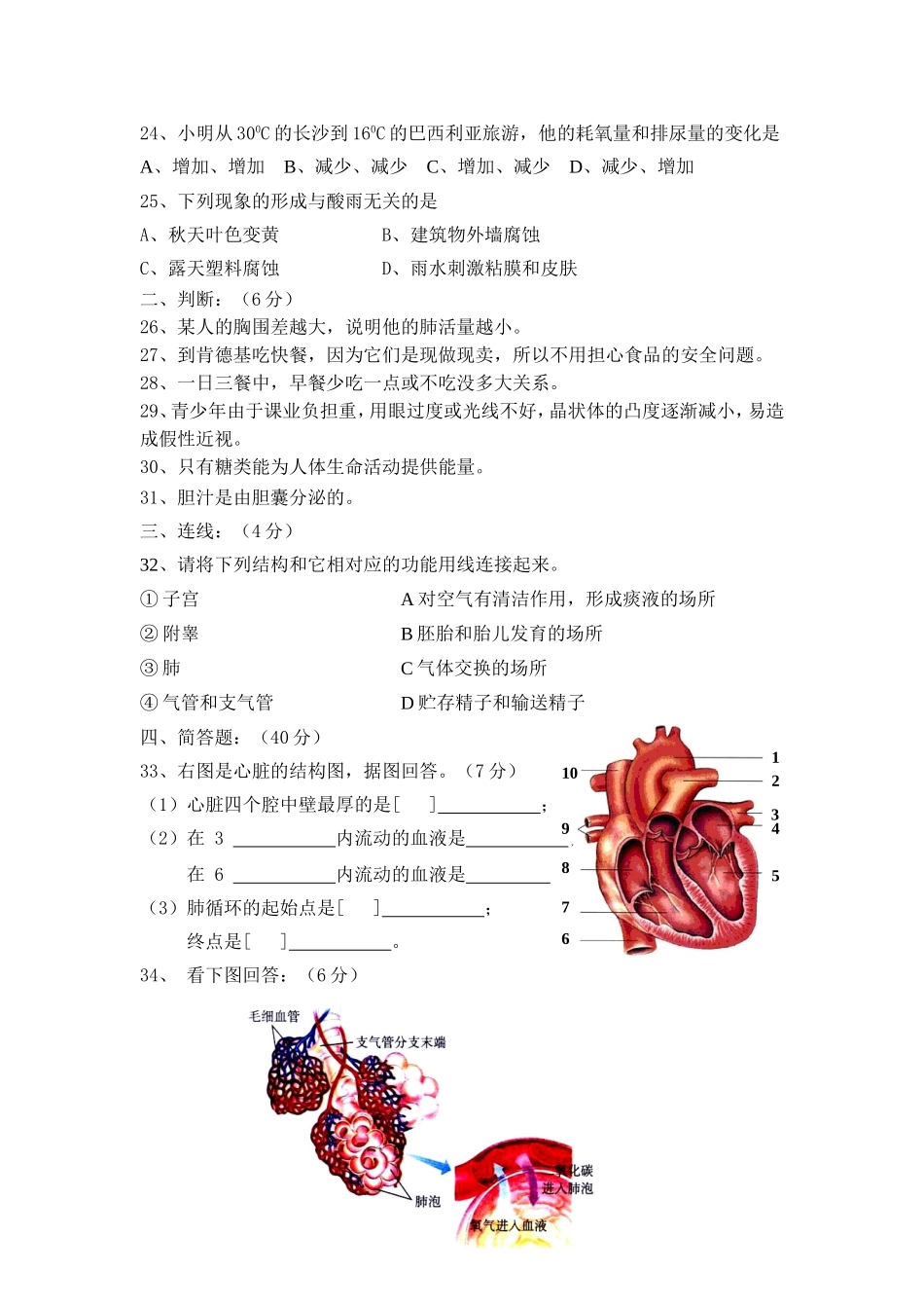2011年七年级下册期末质量检测_第3页