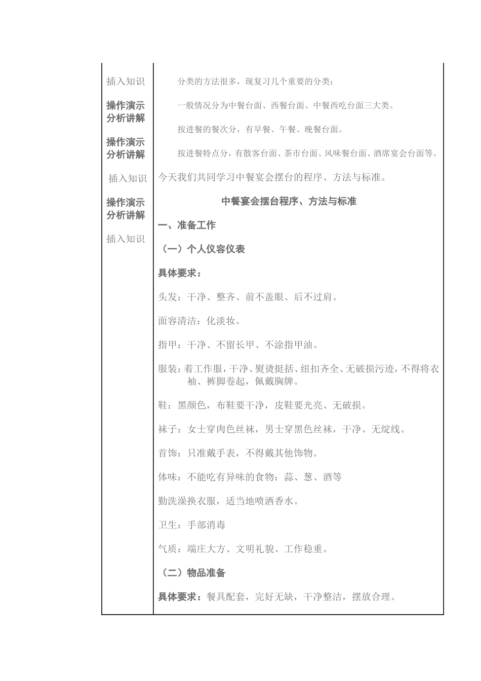 餐厅服务基本技能教案_第2页