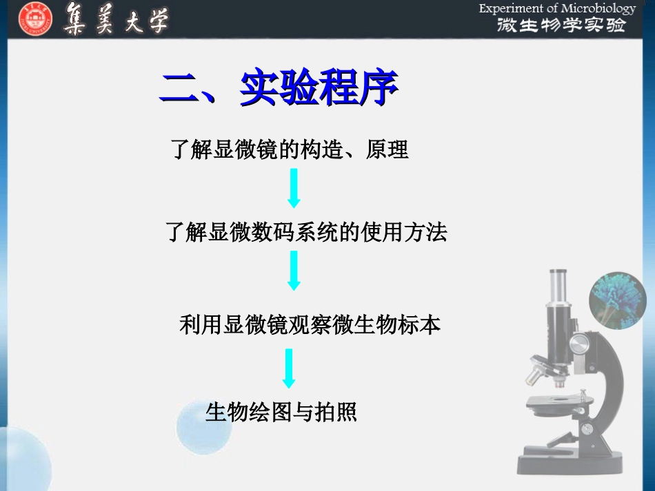 实验一 显微镜的基本知识与使用_第3页