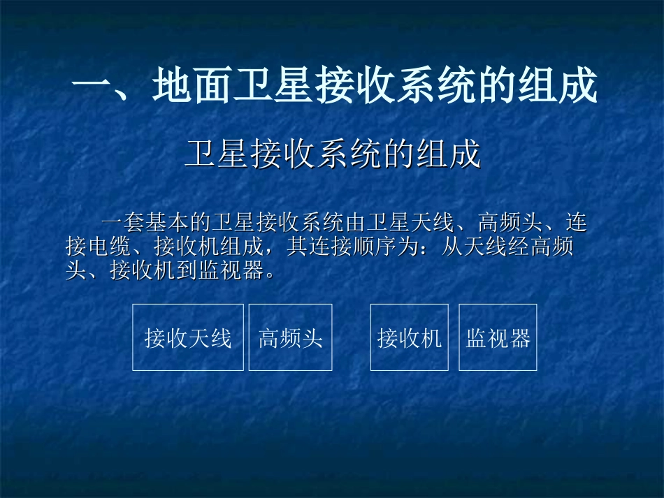 卫星地面接收站安装与调试_第2页